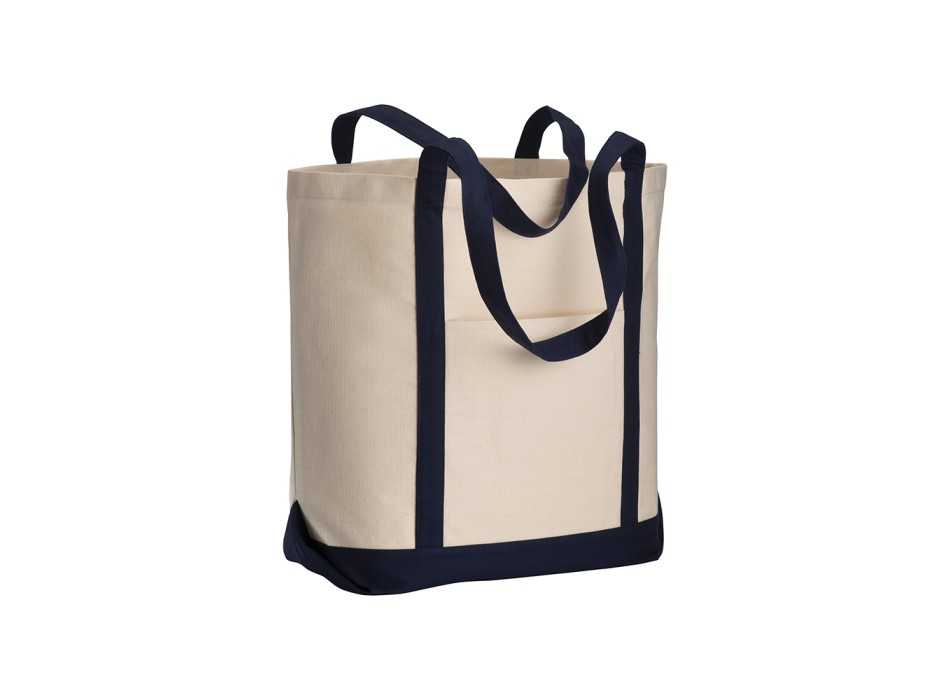 Shopper con soffietto alla base in cotone naturale FullGadgets.com