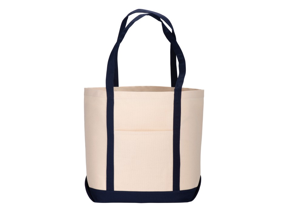 Shopper con soffietto alla base in cotone naturale FullGadgets.com