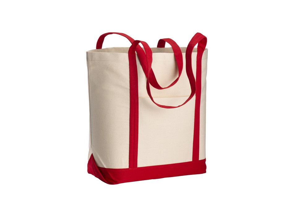 Shopper con soffietto alla base in cotone naturale FullGadgets.com