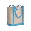 Shopper con soffietto alla base in cotone naturale FullGadgets.com