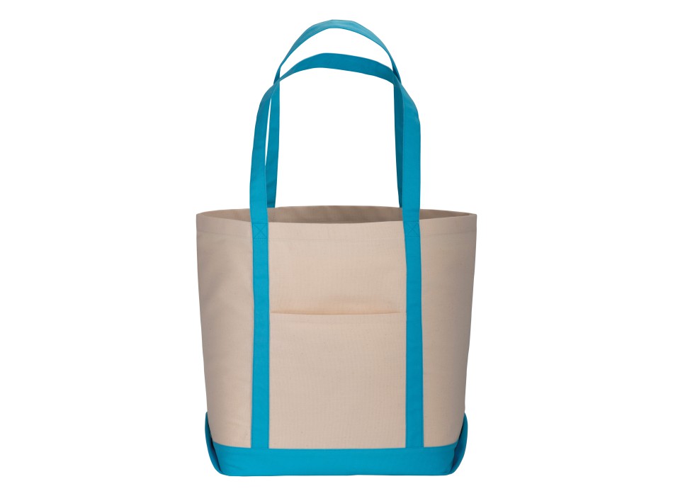 Shopper con soffietto alla base in cotone naturale FullGadgets.com