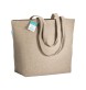 Shopper con soffietto alla base in cotone riciclato 280 g/m2, manici lunghi FullGadgets.com