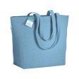 Shopper con soffietto alla base in cotone riciclato 280 g/m2, manici lunghi FullGadgets.com