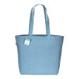 Shopper con soffietto alla base in cotone riciclato 280 g/m2, manici lunghi FullGadgets.com