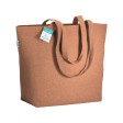 Shopper con soffietto alla base in cotone riciclato 280 g/m2, manici lunghi FullGadgets.com