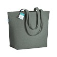 Shopper con soffietto alla base in cotone riciclato 280 g/m2, manici lunghi FullGadgets.com