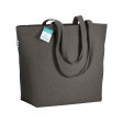 Shopper con soffietto alla base in cotone riciclato 280 g/m2, manici lunghi FullGadgets.com