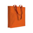 Shopper con soffietto in canvas 280 g/m2, manici lunghi FullGadgets.com