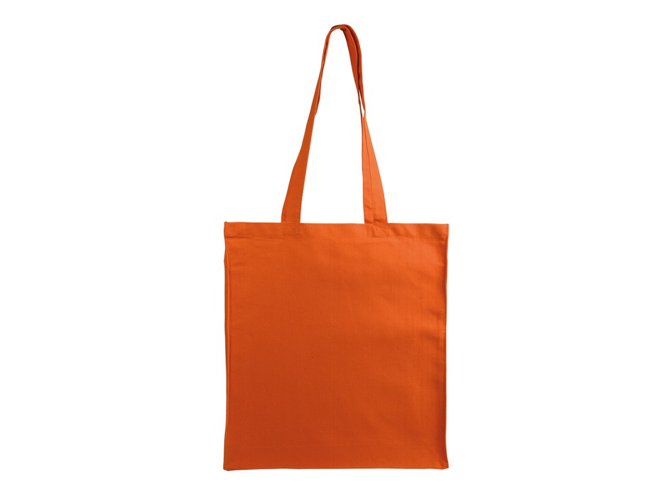 Shopper con soffietto in canvas 280 g/m2, manici lunghi FullGadgets.com