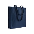 Shopper con soffietto in canvas 280 g/m2, manici lunghi FullGadgets.com