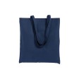 Shopper con soffietto in canvas 280 g/m2, manici lunghi FullGadgets.com