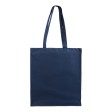 Shopper con soffietto in canvas 280 g/m2, manici lunghi FullGadgets.com