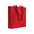 Shopper con soffietto in canvas 280 g/m2, manici lunghi FullGadgets.com