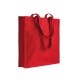 Shopper con soffietto in canvas 280 g/m2, manici lunghi FullGadgets.com