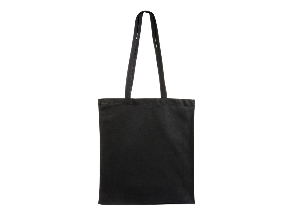 Shopper con soffietto in canvas 280 g/m2, manici lunghi FullGadgets.com