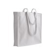 Shopper con soffietto in canvas 280 g/m2, manici lunghi FullGadgets.com