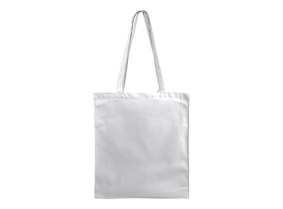 Shopper con soffietto in canvas 280 g/m2, manici lunghi FullGadgets.com