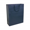 Shopper Con Soffietto Personalizzabile In Carta Laminata Opaca 157 G/M2 Con Rinforzo Alla Base