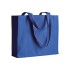 Shopper Con Soffietto Personalizzabile In Cotone 200 G/M2, Manici Lunghi