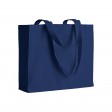 Shopper con soffietto in cotone 200 g/m2, manici lunghi FullGadgets.com