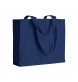 Shopper con soffietto in cotone 200 g/m2, manici lunghi FullGadgets.com