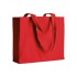 Shopper Con Soffietto Personalizzabile In Cotone 200 G/M2, Manici Lunghi