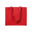 Shopper con soffietto in cotone 200 g/m2, manici lunghi FullGadgets.com