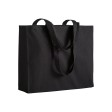 Shopper con soffietto in cotone 200 g/m2, manici lunghi FullGadgets.com