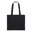 Shopper con soffietto in cotone 200 g/m2, manici lunghi FullGadgets.com