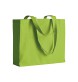 Shopper con soffietto in cotone 200 g/m2, manici lunghi FullGadgets.com