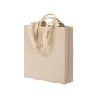 Shopper con soffietto in cotone  220 g/m2, con doppi manici FullGadgets.com