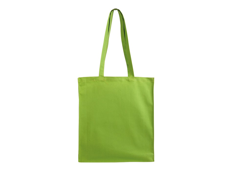 Shopper con soffietto in cotone 220 g/m2, manici lunghi FullGadgets.com