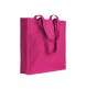 Shopper con soffietto in cotone 220 g/m2, manici lunghi FullGadgets.com