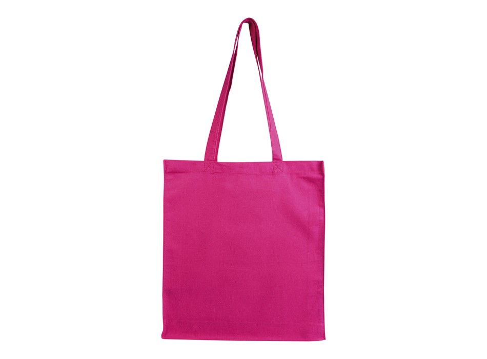 Shopper con soffietto in cotone 220 g/m2, manici lunghi FullGadgets.com