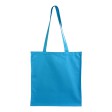 Shopper con soffietto in cotone 220 g/m2, manici lunghi FullGadgets.com