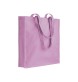 Shopper con soffietto in cotone 220 g/m2, manici lunghi FullGadgets.com