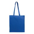 Shopper con soffietto in cotone 220 g/m2, manici lunghi FullGadgets.com