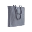 Shopper con soffietto in cotone 220 g/m2, manici lunghi FullGadgets.com