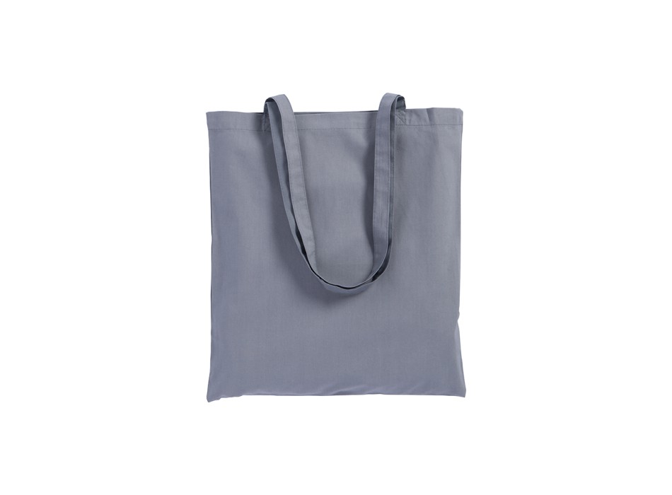 Shopper con soffietto in cotone 220 g/m2, manici lunghi FullGadgets.com