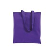 Shopper con soffietto in cotone 220 g/m2, manici lunghi FullGadgets.com