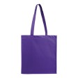 Shopper con soffietto in cotone 220 g/m2, manici lunghi FullGadgets.com