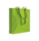 Shopper con soffietto in cotone 220 g/m2, manici lunghi FullGadgets.com