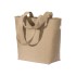 Shopper con soffietto in cotone riciclato 280 g/m2