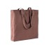 Shopper Con Soffietto Personalizzabile In Cotone Stonewashed 220 G/M2, Manici Lunghi