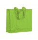 Shopper con soffietto in pp laminato 120 g/m2, manici lunghi a nastro FullGadgets.com