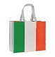 Shopper con soffietto in pp laminato 120 g/m2, manici lunghi a nastro FullGadgets.com