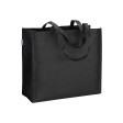 Shopper con soffietto in  R-pet  80g/m2, manici lunghi FullGadgets.com