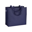 Shopper con soffietto in  R-pet  80g/m2, manici lunghi FullGadgets.com