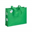 Shopper con soffietto in r-pet (plastica riciclata), manici lunghi FullGadgets.com