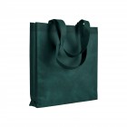 Shopper con soffietto in tnt 80 g/m2 termosaldato, manici lunghi FullGadgets.com